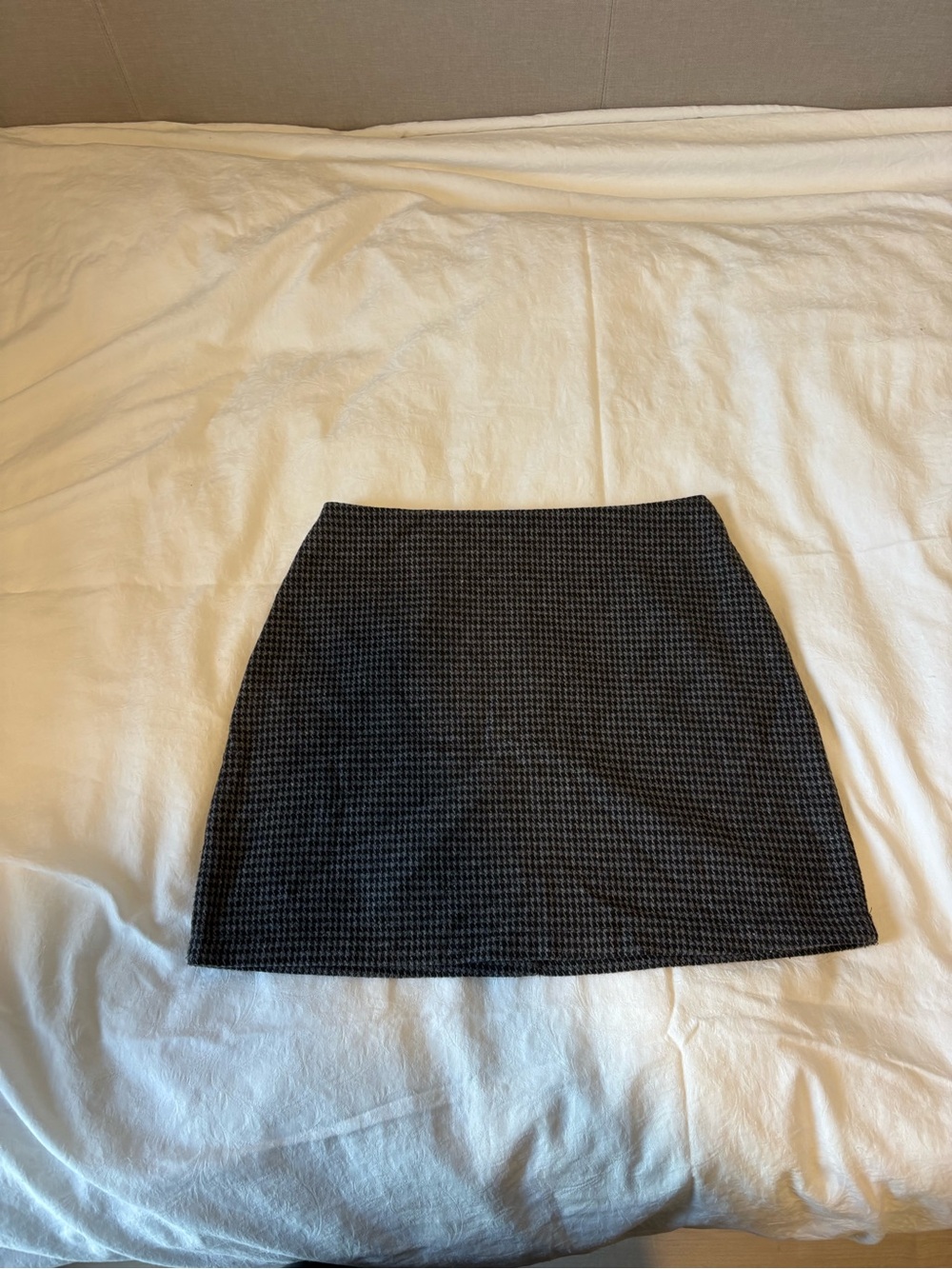 Houndstooth Mini Skirt